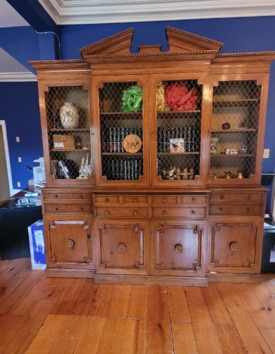 antique dish hutch